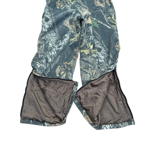 Vintage Mossy Oak Camouflage Coveralls 1pc Hunting Suit Camo Full Foliage XL - Picture 10 of 15